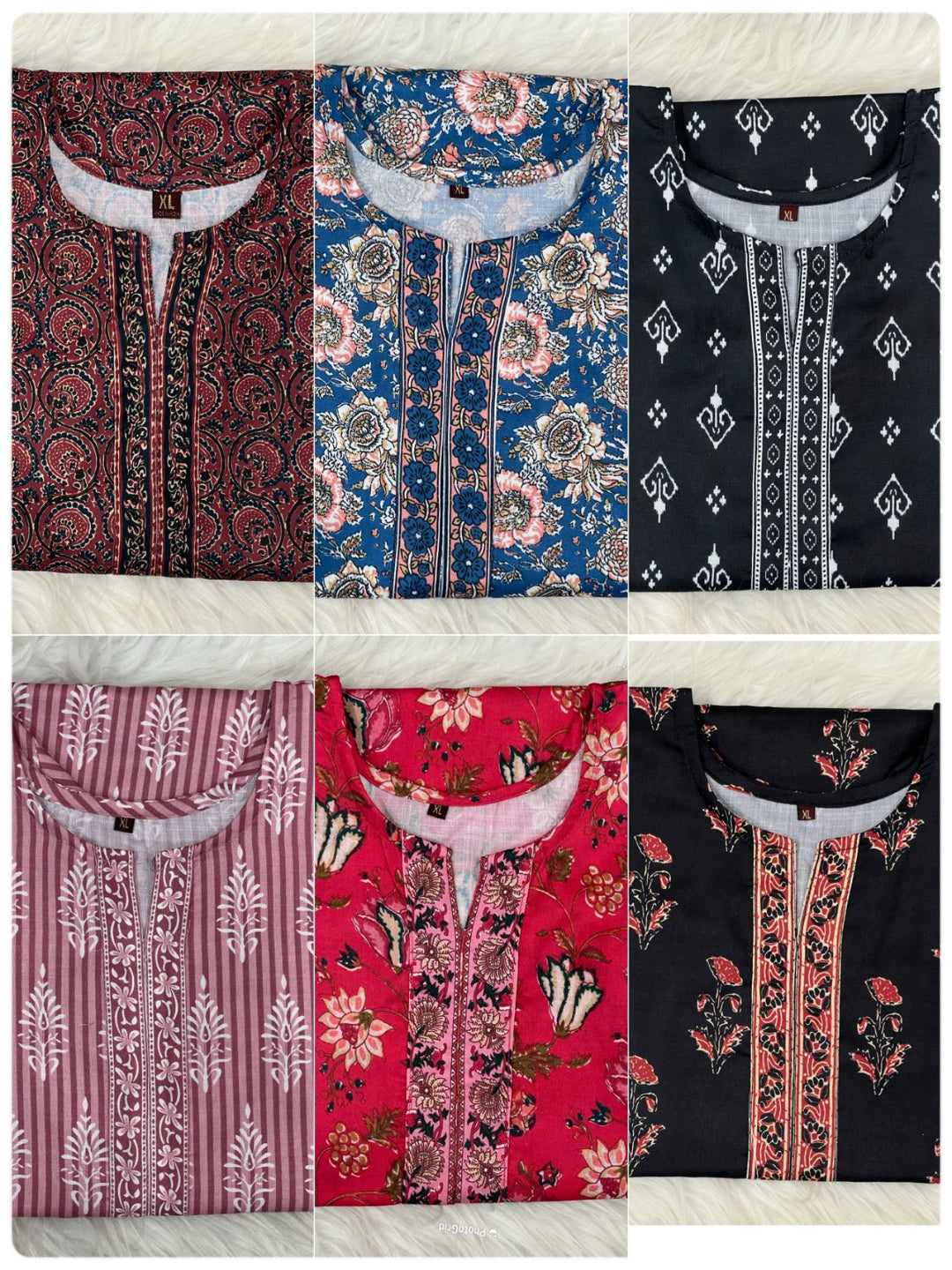 ES Stylish Cotton Printed Tops for Daily/Office Wear