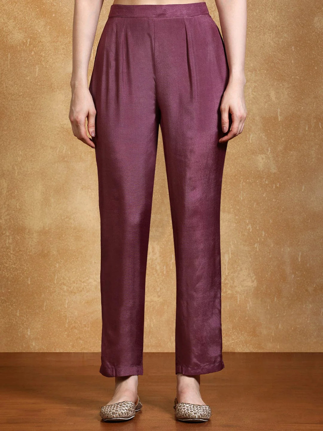KF Zari Embroidered Yoke Kurta With Trouser And Dupatta