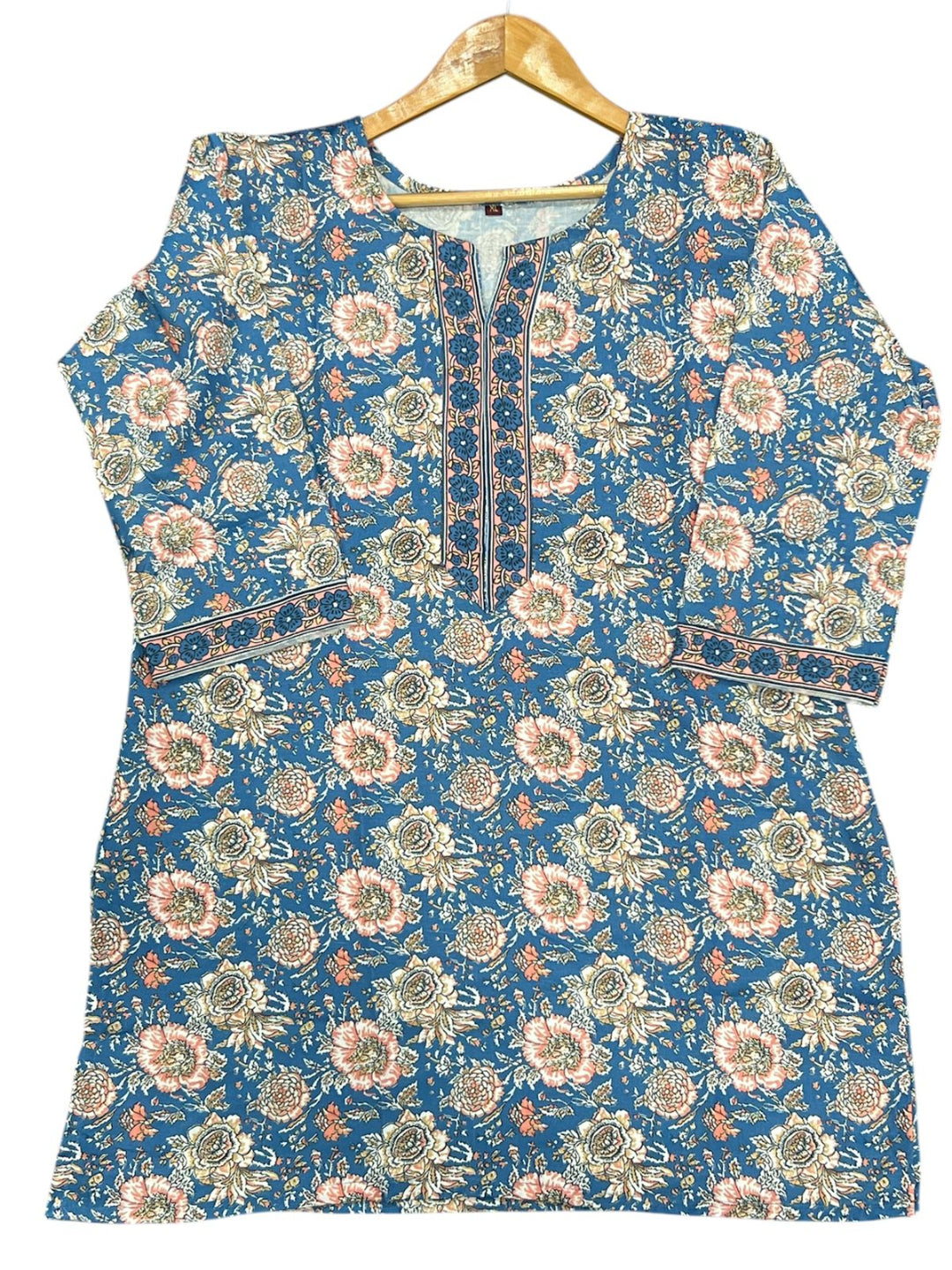 ES Stylish Cotton Printed Tops for Daily/Office Wear