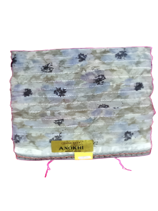 ShinySelect Soft & comfortable Georgette saree for daily use Light Green