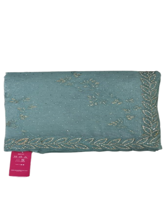 ShinySelect Women silk saree with Zari work & blouse piece (Silk)