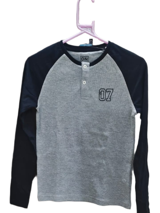 SS Pure Cotton Full Sleeve T-Shirt for Boys (7-9 Years)