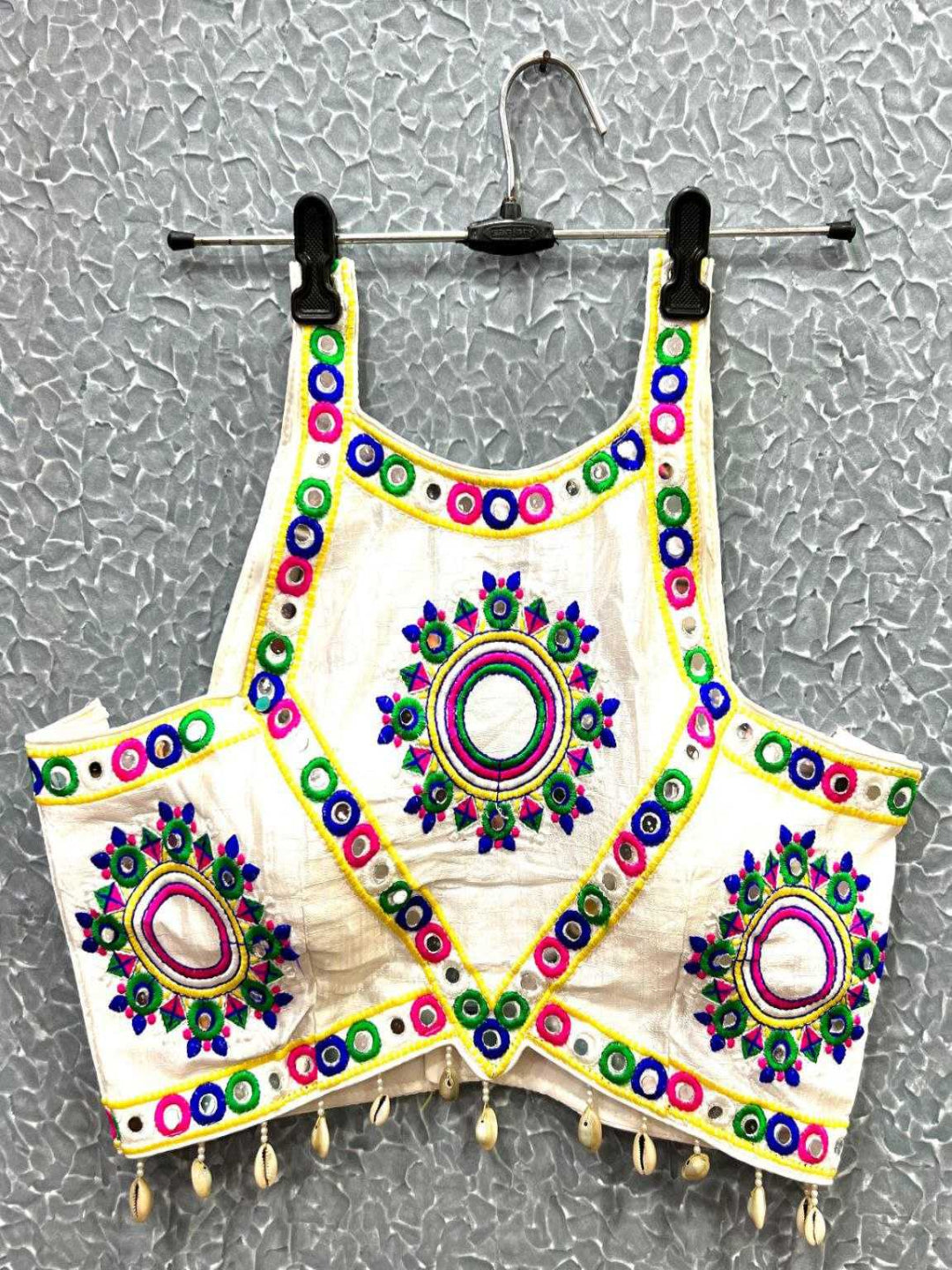 YNF Designer Heavy Silk Sleeveless Blouse with Fancy Back (Sizes 38-42 Available)