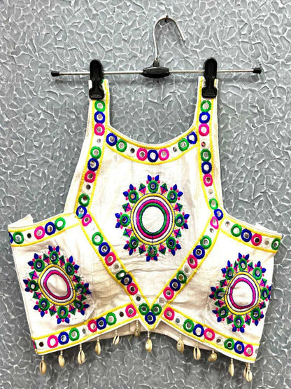 YNF Designer Heavy Silk Sleeveless Blouse with Fancy Back (Sizes 38-42 Available)