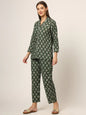Divena Round & Collared Neck Cotton Night Suits with Payjama