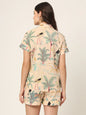 Divena Floral Multi Color Pure Cotton Printed Night Suit