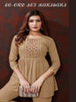 MV Elegant Maaza Cotton Handwork Cord-Set in Five Designs & Colors