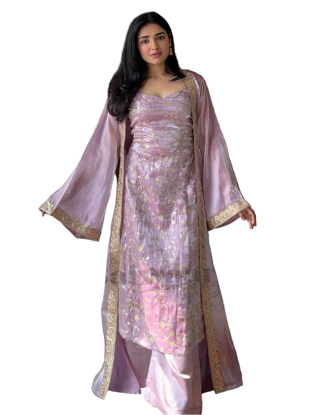 RE Premium Jimy Silk Koti Set | Heavy Embroidery | Sizes M to XXL