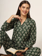 Divena Round & Collared Neck Cotton Night Suits with Payjama