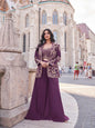 ES Trending Premium Silk Embroidered Work Plazzo Salwar Suit for Women