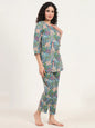 Divena Round & Collared Neck Cotton Night Suits with Payjama