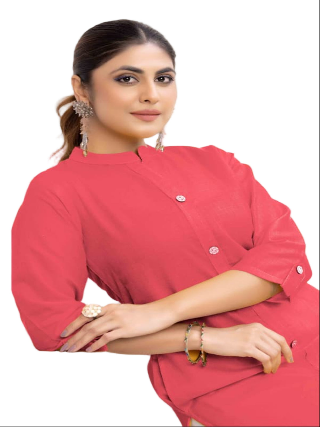 MV Five Color Breathable Magic Cotton Kurti, Sizes S to 3XL JUST @ 489/-