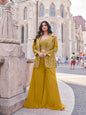 ES Trending Premium Silk Embroidered Work Plazzo Salwar Suit for Women