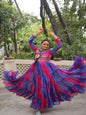 ES Navaratri Special Premium Laheriya & Bandhej Print Gown