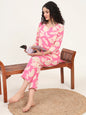 Divena Round & Collared Neck Cotton Night Suits with Payjama