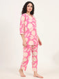 Divena Round & Collared Neck Cotton Night Suits with Payjama