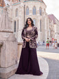 ES Trending Premium Silk Embroidered Work Plazzo Salwar Suit for Women