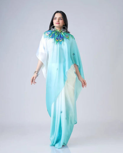 ES Designer Premium Satin Silk Ready To Wear Sarees - New Arrival