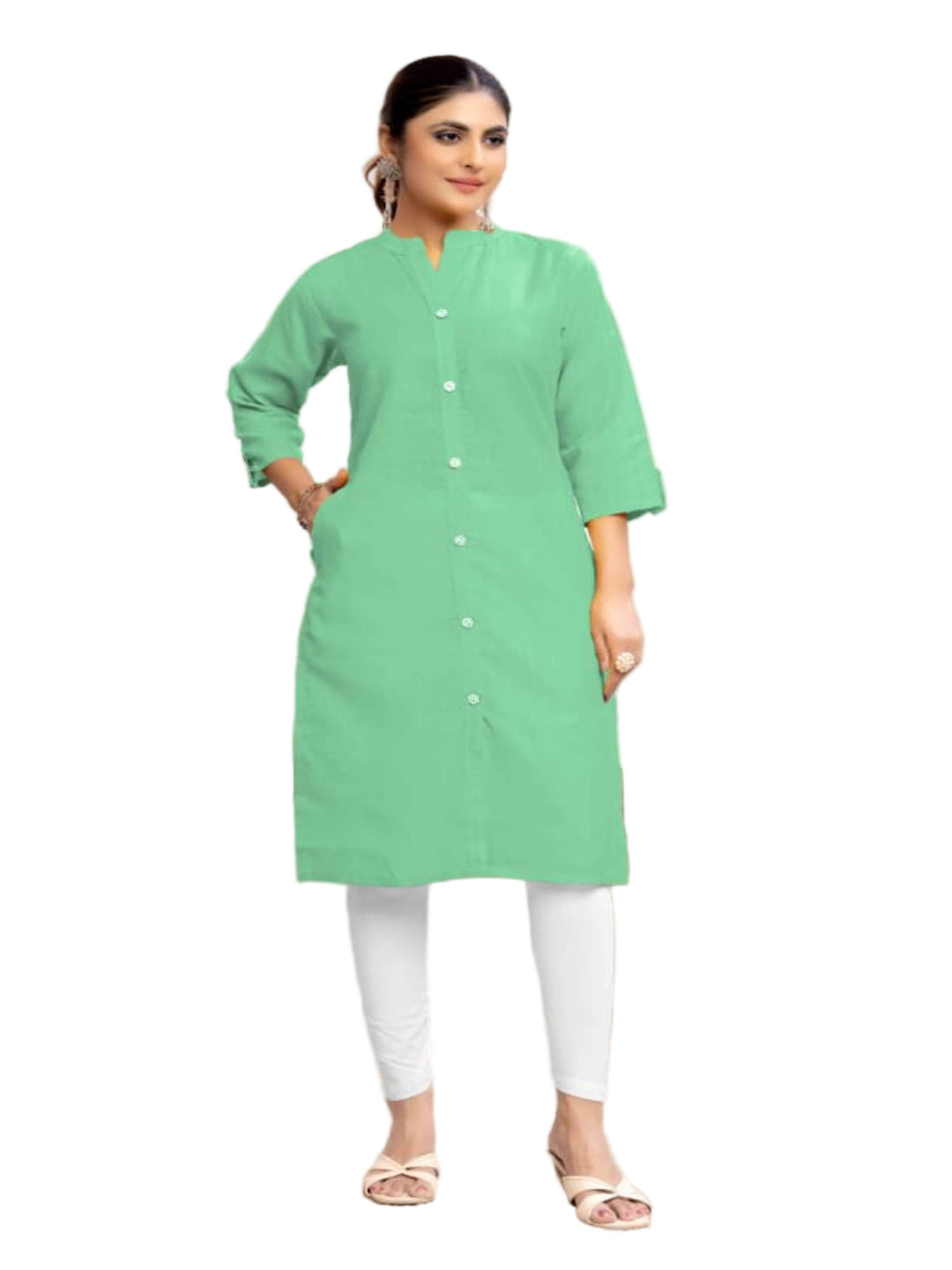 MV Five Color Breathable Magic Cotton Kurti, Sizes S to 3XL JUST @ 489/-