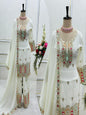 ES Pure Chinon Silk Top-Plazzo with Dupatta Set Fully Stitched