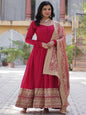 ES Shimmer Vichitra  Gown with Rich Sequins Embroidered work
