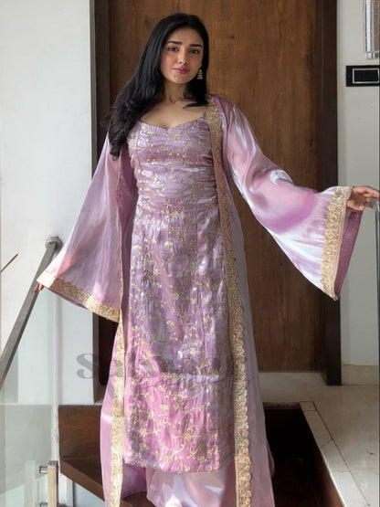 RE Premium Jimy Silk Koti Set | Heavy Embroidery | Sizes M to XXL