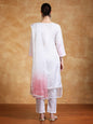KF Women Floral Heavy Embroidered Kurta With Trouser & Dupatta