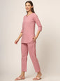 Divena Round & Collared Neck Cotton Night Suits with Payjama
