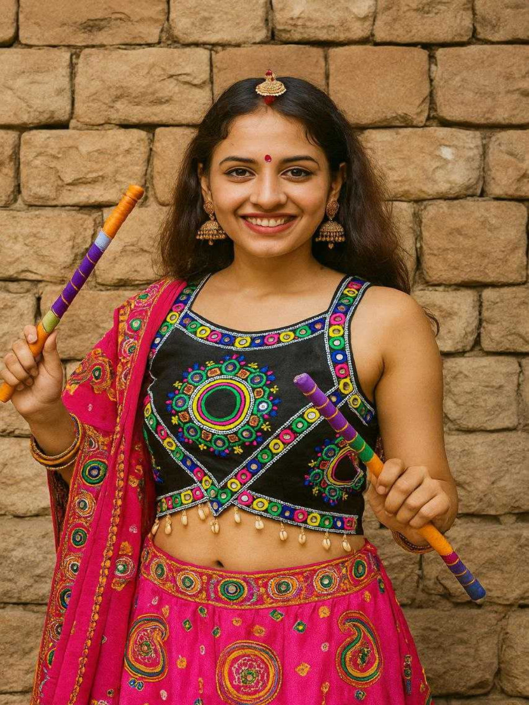 YNF Designer Heavy Silk Sleeveless Blouse with Fancy Back (Sizes 38-42 Available)