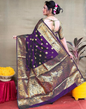 KF Elegant Banarasi Silk Woven Design Kanjeevaram Saree