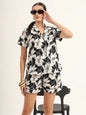 Divena Floral Multi Color Pure Cotton Printed Night Suit