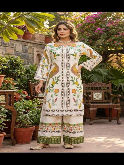 YNF Latest Concept Polly Rayon Co-Ord Set | Stylish Digital Print Co-Ordination