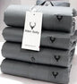 Men's Solid Cotton Formal Shirt Gray - Allen Solly