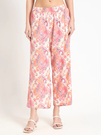 Divena Black Beautiful Floral Print Rayon Sleeveless straight-cut kurta with Pant for