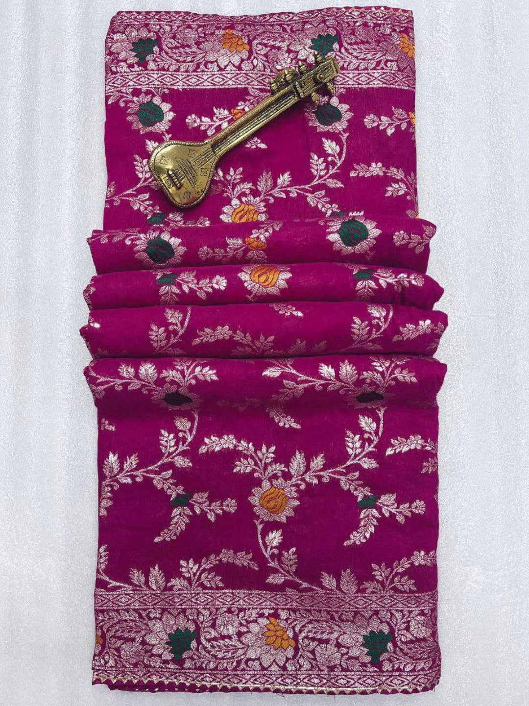 YNF Dola Silk Designer Silk Sarees with Zari Border in 10 Different colors