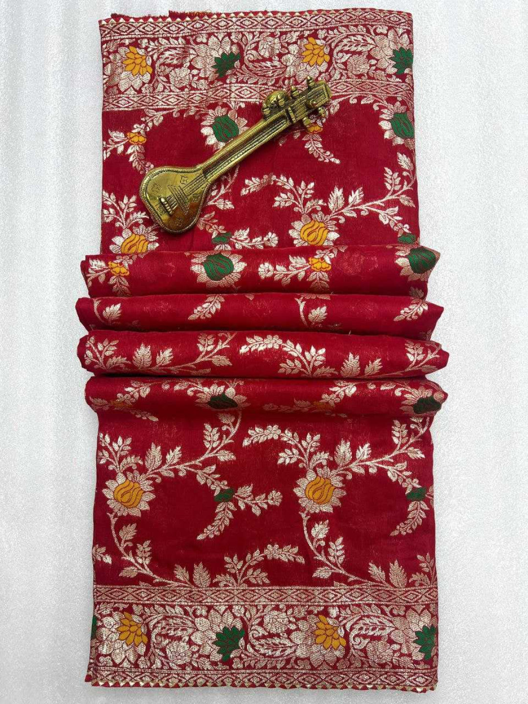YNF Dola Silk Designer Silk Sarees with Zari Border in 10 Different colors
