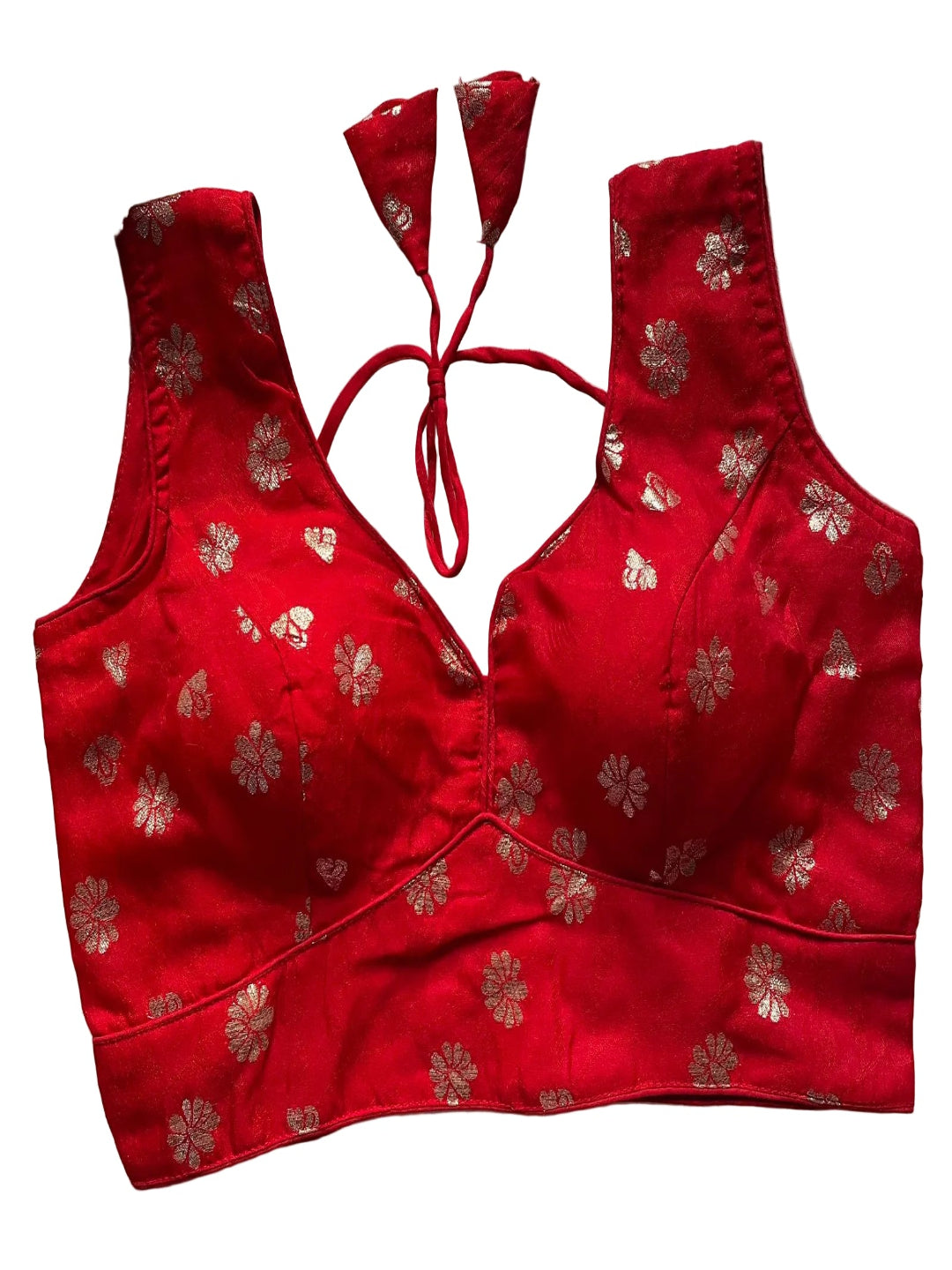 ES Designer Dola Silk Jacquard Partywear Blouse – Intricate Cosmos Viscose Weave