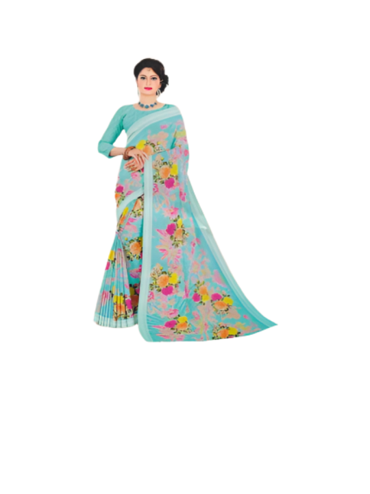 ShinySelect Soft & comfortable Georgette saree for daily use