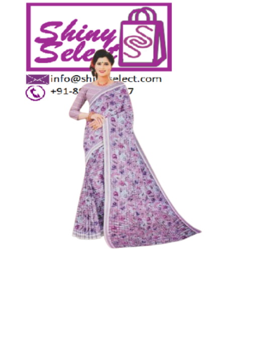 ShinySelect Soft & comfortable Georgette saree for daily use