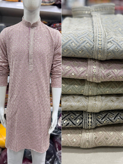ES पुरुषों के लिए एथनिक वियर प्रीमियम कुर्ता पायजामा सेट