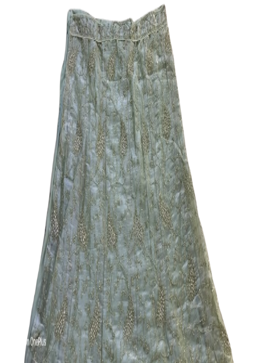 ShinySelect Women Jimmy Choo stylis partywear Lehenga with stone work & blouse piece (Jimmy Choo)