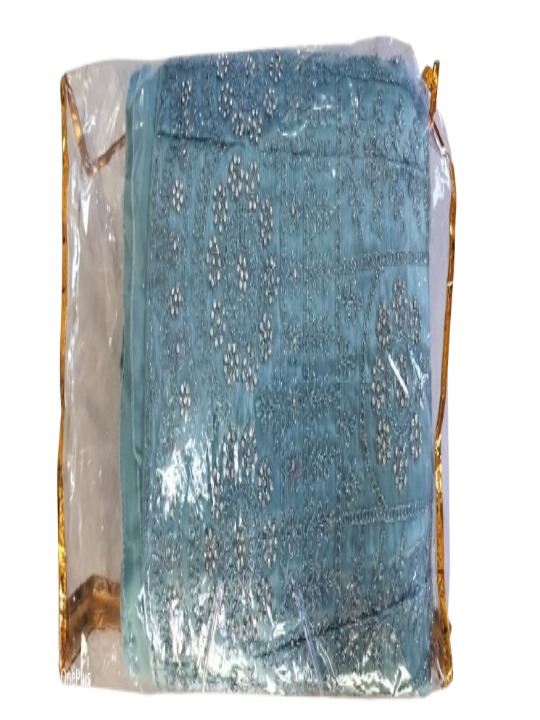 ShinySelect Women Jimmy Choo stylis partywear Lehenga with stone work & blouse piece (Jimmy Choo)