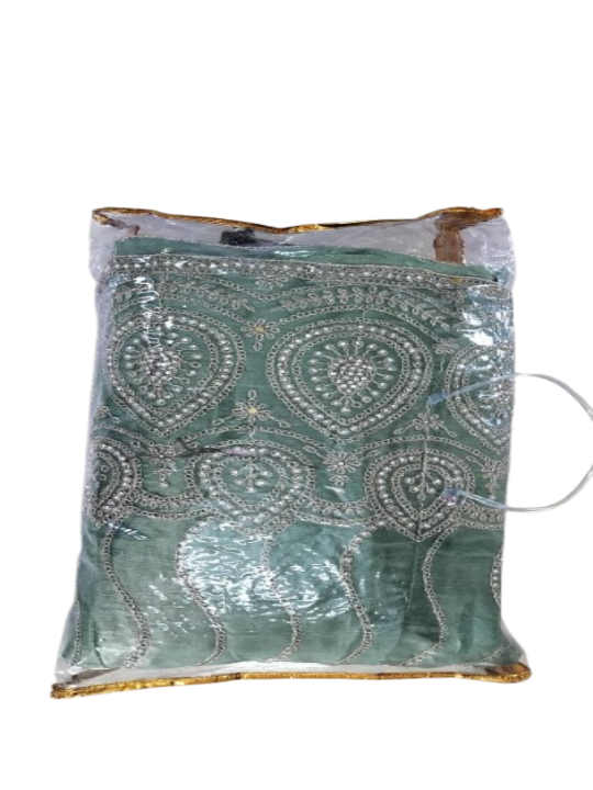 ShinySelect Women Jimmy Choo stylis partywear Lehenga with stone work & blouse piece (Jimmy Choo)