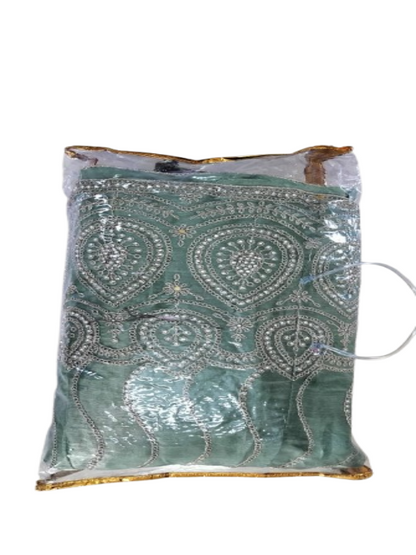 ShinySelect Women Jimmy Choo stylis partywear Lehenga with stone work & blouse piece (Jimmy Choo)