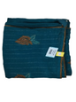 ShinySelect Soft & comfortable Georgette saree with blouse piece Blue