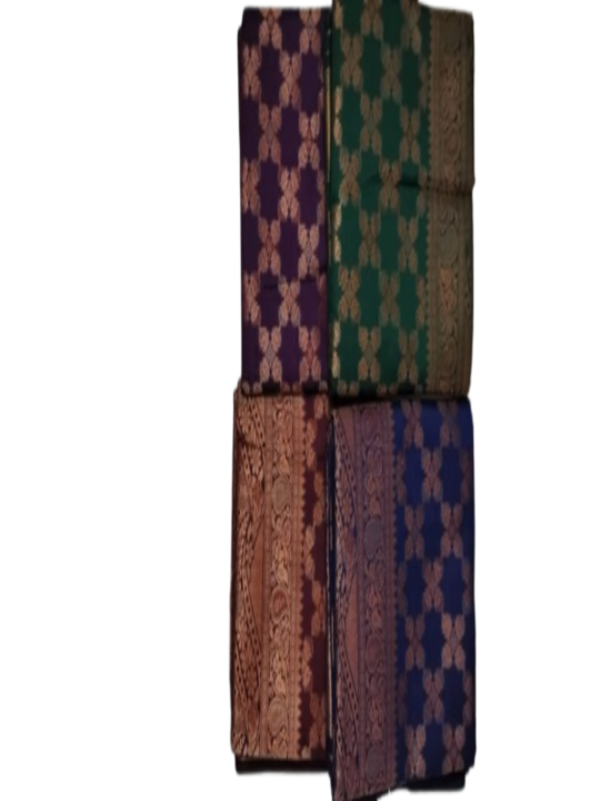 ShinySelect Cotton Silk Saree with Zari work