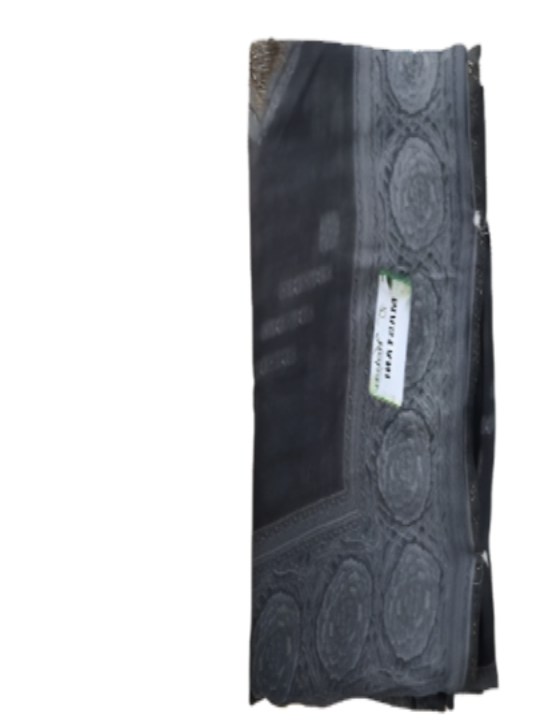 ShinySelect Soft & comfortable Georgette saree with light stone work Gray