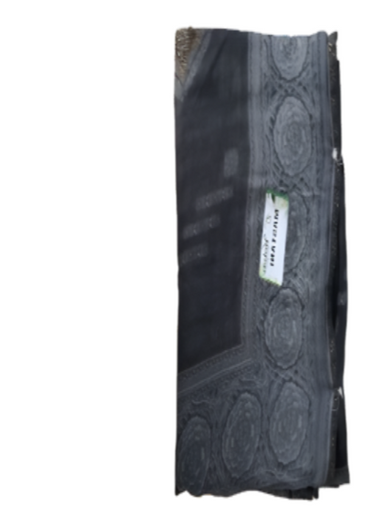 ShinySelect Soft & comfortable Georgette saree with light stone work Gray