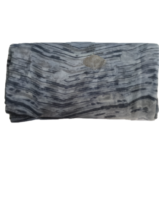 ShinySelect Soft & comfortable Georgette saree with light stone work Gray