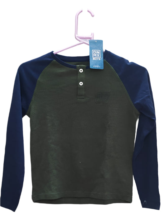 SS Pure Cotton Full Sleeve T-Shirt for Boys (7-9 Years)